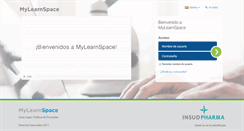 Desktop Screenshot of mylearnspace.net